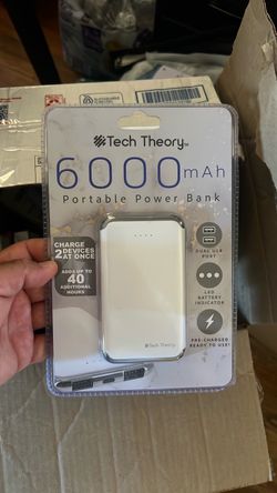 Tech Theory 6000mAh Portable Power Bank