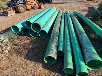 10” PVC Pipe Culvert Irrigation
