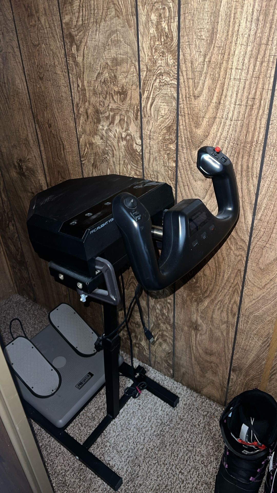 Yoke And Pedals