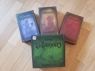 Set Of Disney Villainous Games