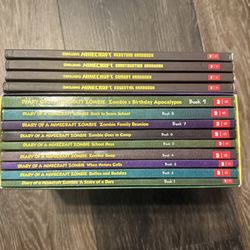 13 Scholastic Minecraft books