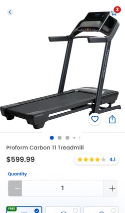 Pro Form Carbon TL Treadmill.