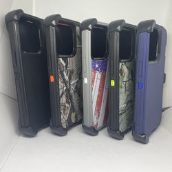 For iPhone 13 Pro Belt clip Case Holster Defender Camouflage 