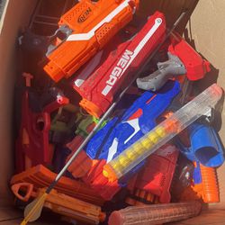 Box Of Nerf Guns