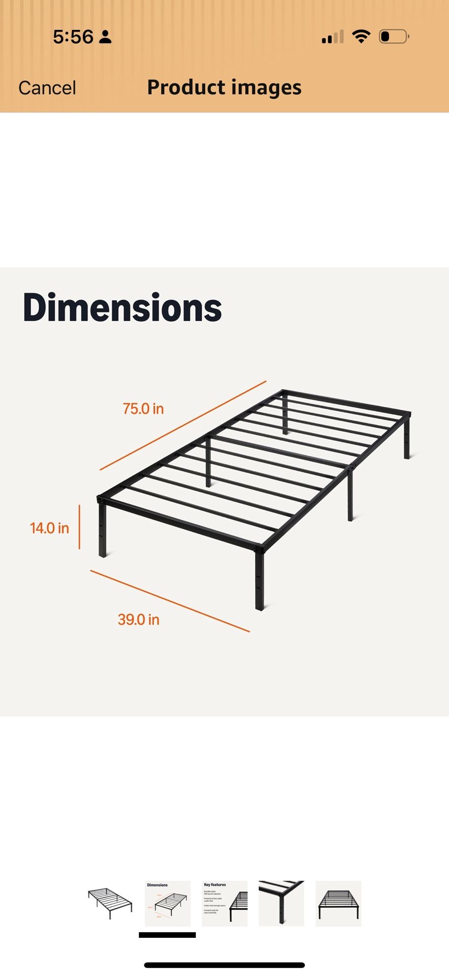 Twin Size Bed Frame