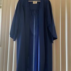 Royal Blue Graduation Gown
