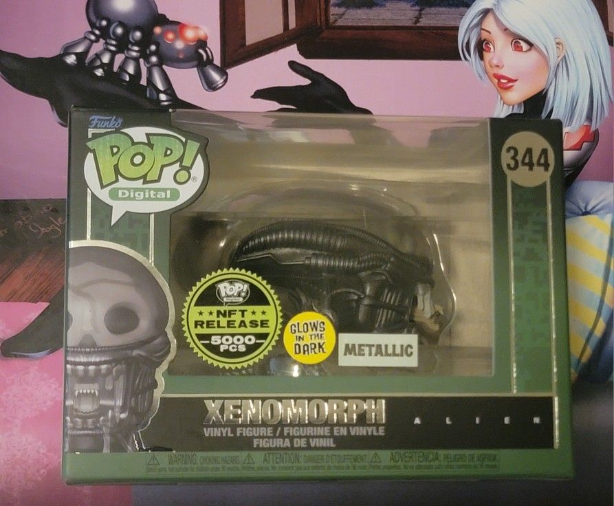 Funko Pop digital Alien Xenomorph #344 🌋🐊🌋