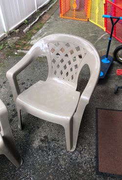 Plastic chairs weight limite until 300 pounds