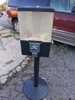 QuarterCandy Gumball Vending Machine with Stand