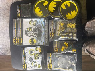 Batman party accessories