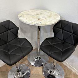 Bar Stools And Table