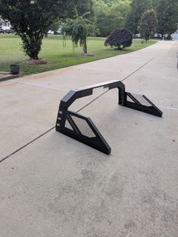 Sport universal truck bed rack with led light