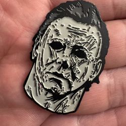 Halloween Michael Myers Enamel Pin