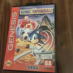 Sonic Spinball W / Case 