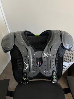 X-tech shoulder pads football