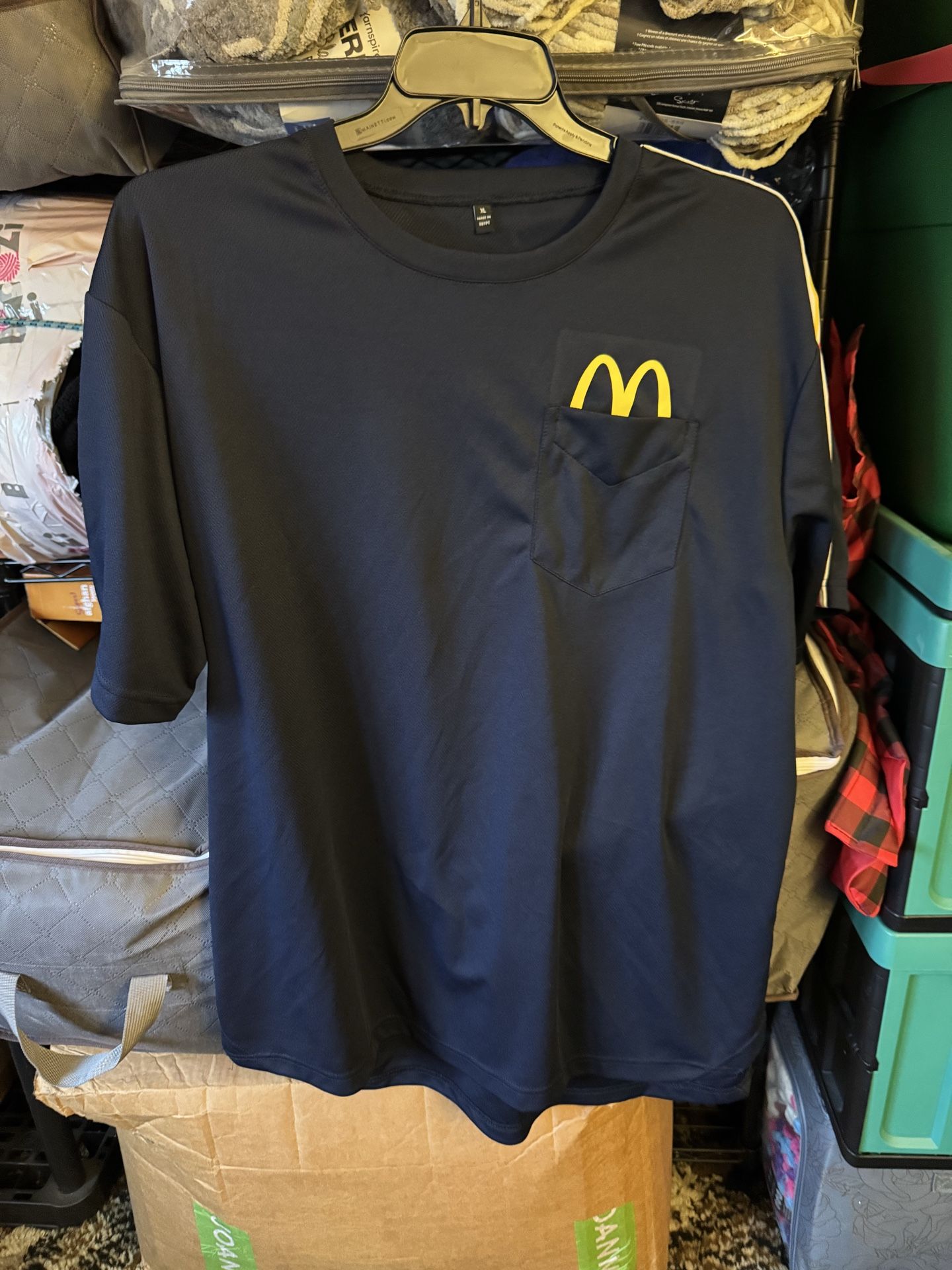 mcdonald’s uniform shirt