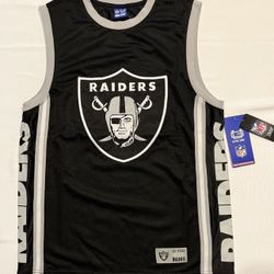 Las Vegas Raiders Men’s Tank Top Medium Black NFL Team Apparel New With Tags