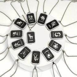 Zodiac Signs Silver Necklaces,  $10, Each