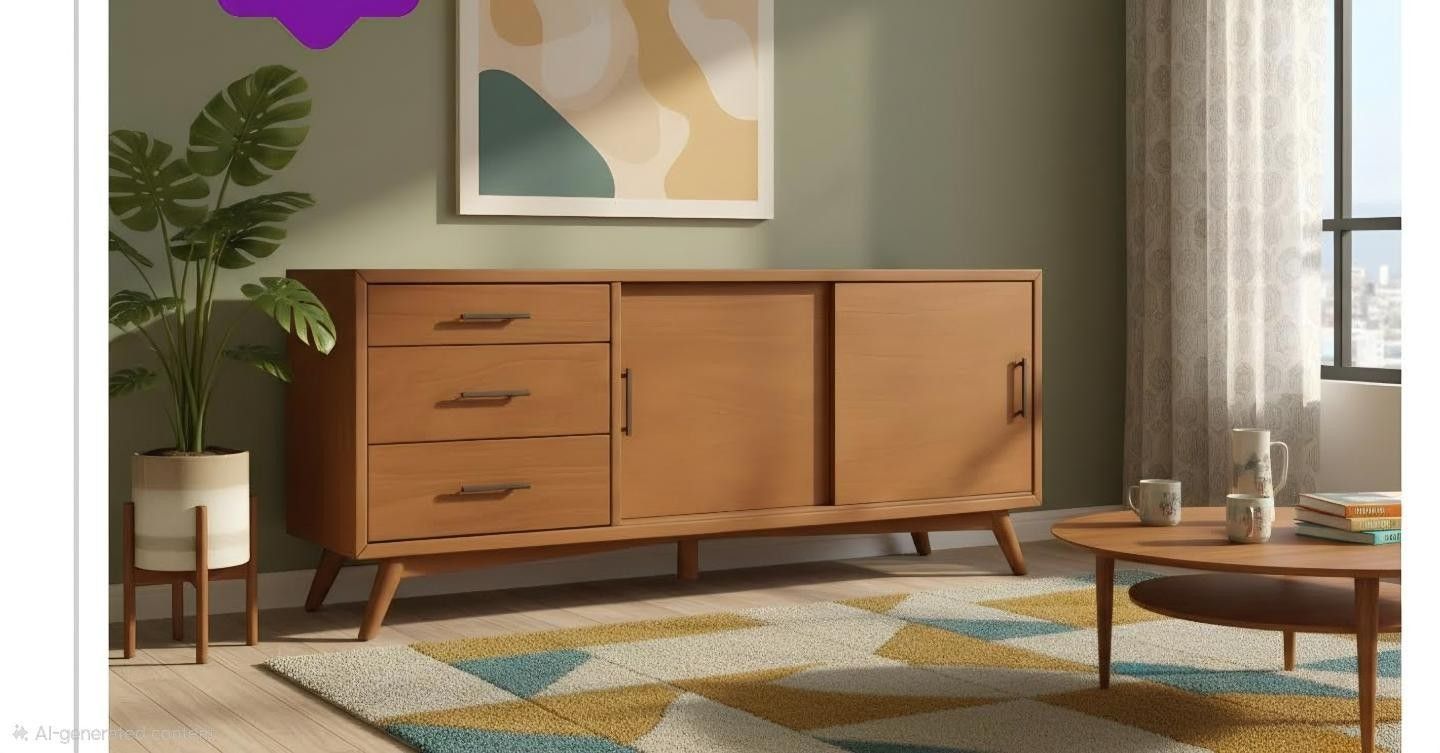 Mcm Tv Console Does Have Wear