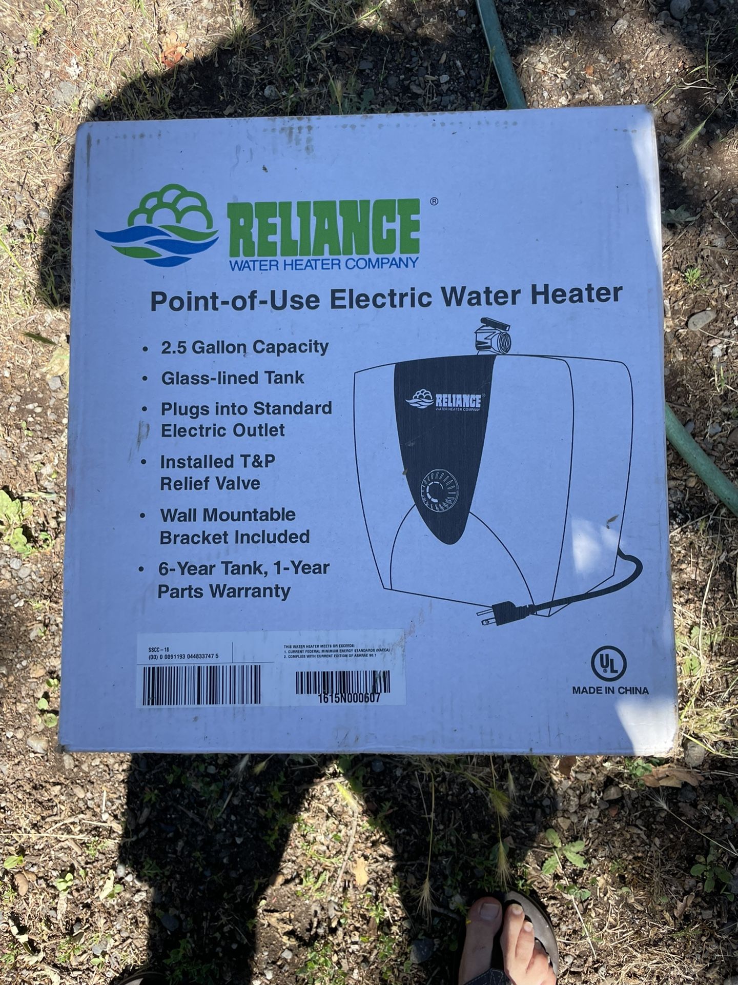 Point-of-use Electric Water Heater
