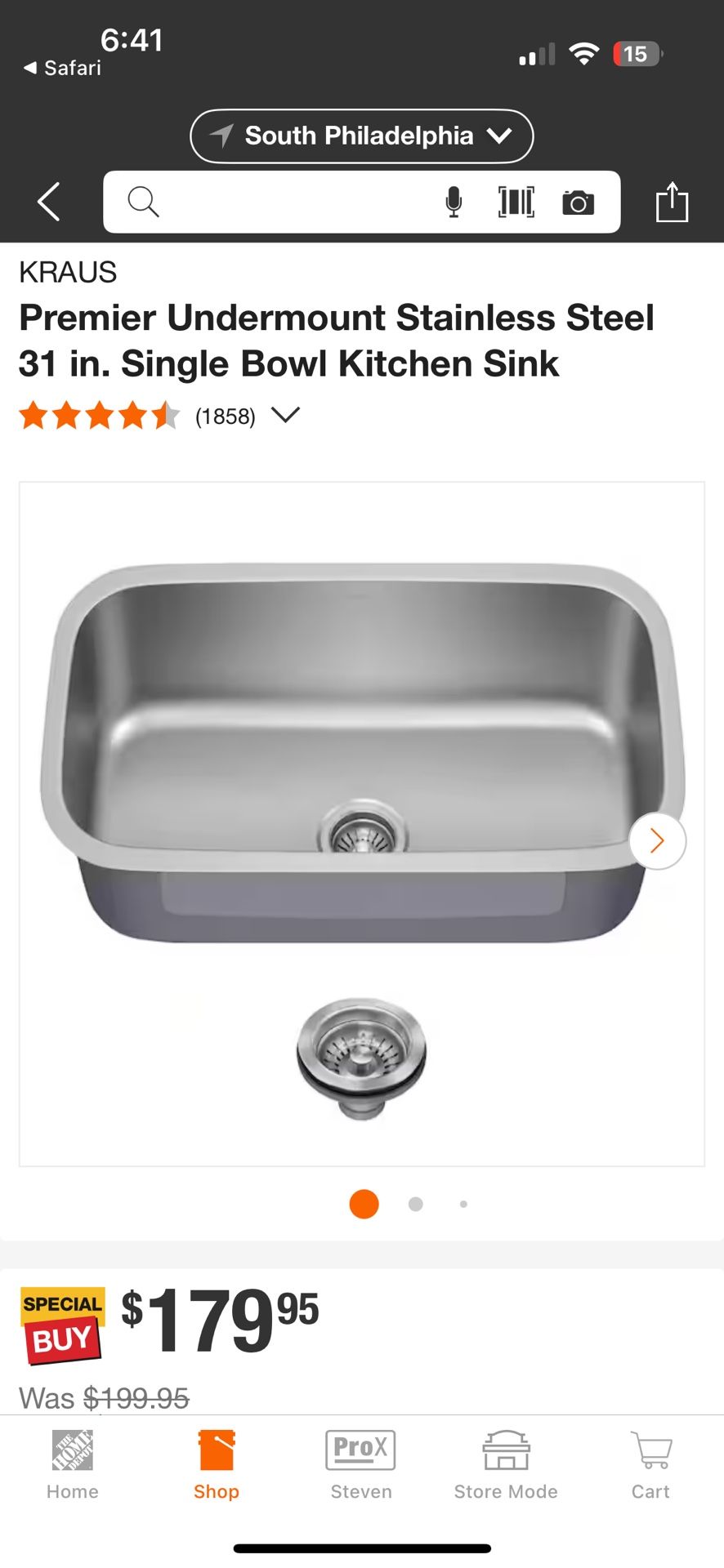 Undermount Sink