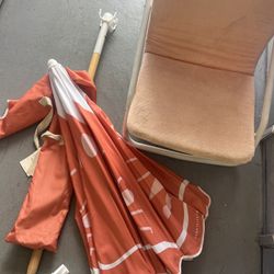Sunny Life Beach Umbrella and Chair