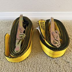 Heavy-duty Ratchet Strap Tie Downs