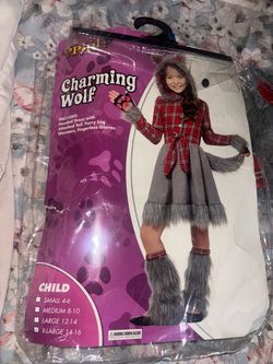 Charming Wolf Girls Halloween Costume