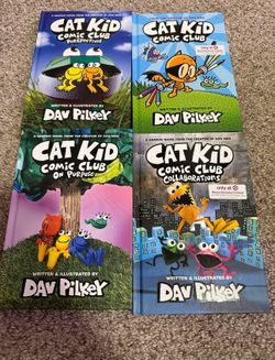 Dav Pilkey Cat Kid Comic- Hardcover