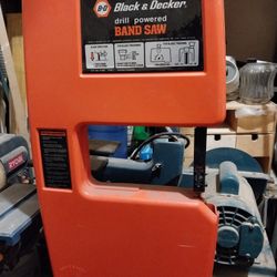 Drill Powered B&D Band Saw