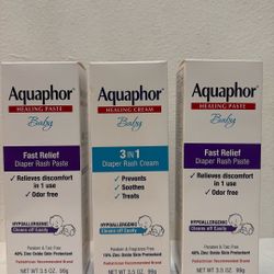 Aquaphor Baby Healing Paste or Cream