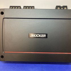 Kicker KXA400.4 4-Channel Car Amplifier — 50 watts RMS x 4