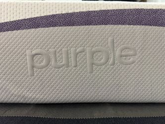 LIKE NEW! Purple Full Size Mattress - Delivery Available