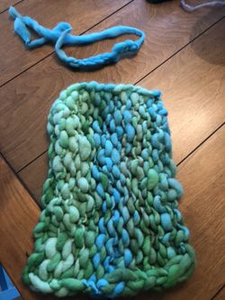 Newborn mini blanket and matching headband/ Newborn photography prop