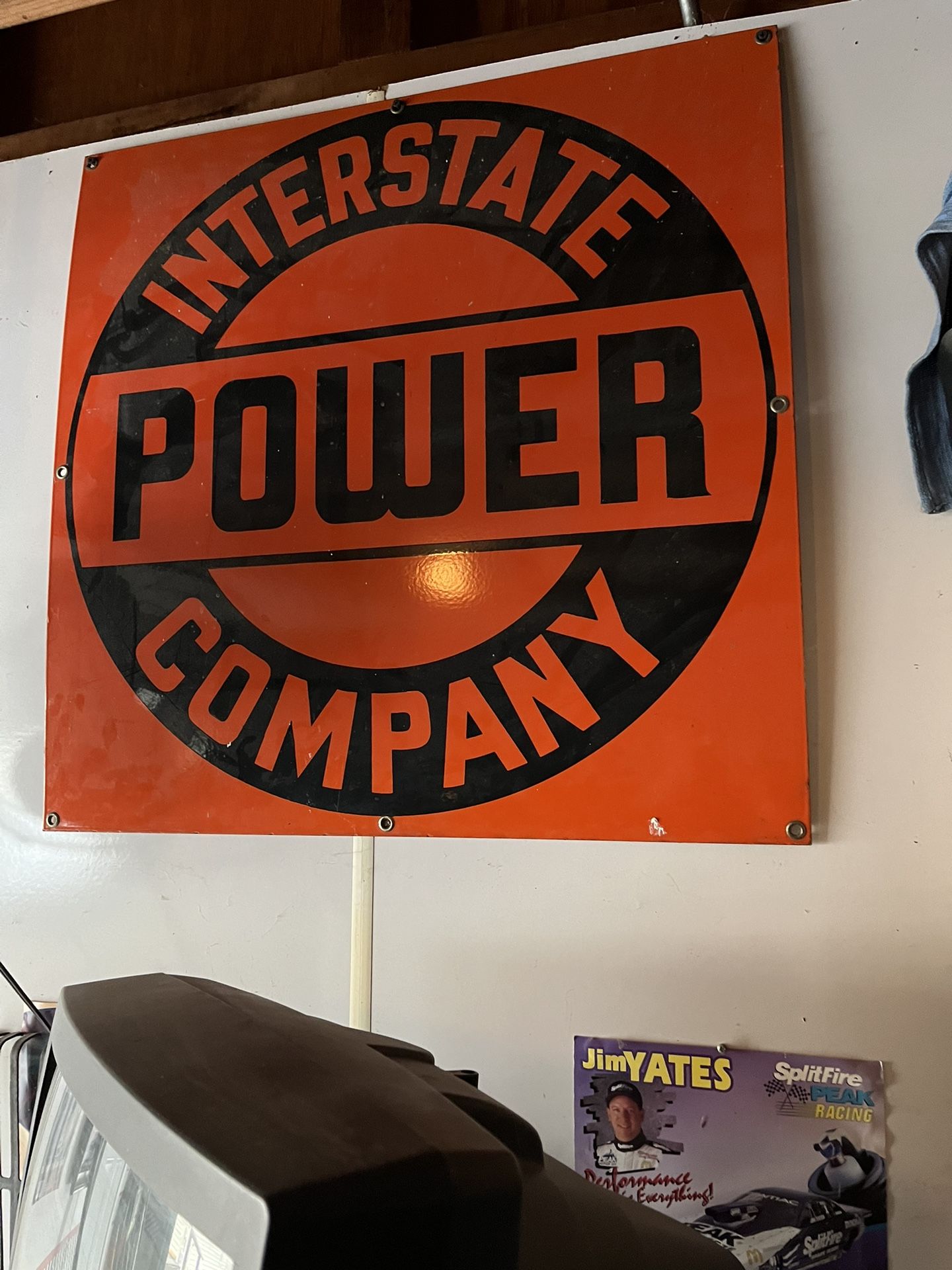 Power Company Metal Sign