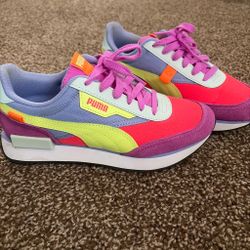 Puma Multicolor Low-Top Sneakers