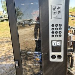 Snack And Coke Machine Together