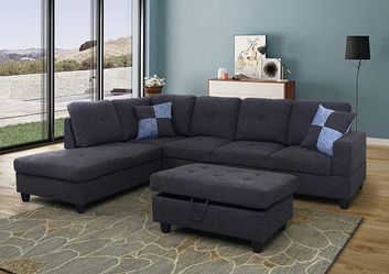 Sectional and Ottoman SALE Only $499! 🔥