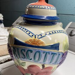 Briscotti Jar:  Ceramic, EC