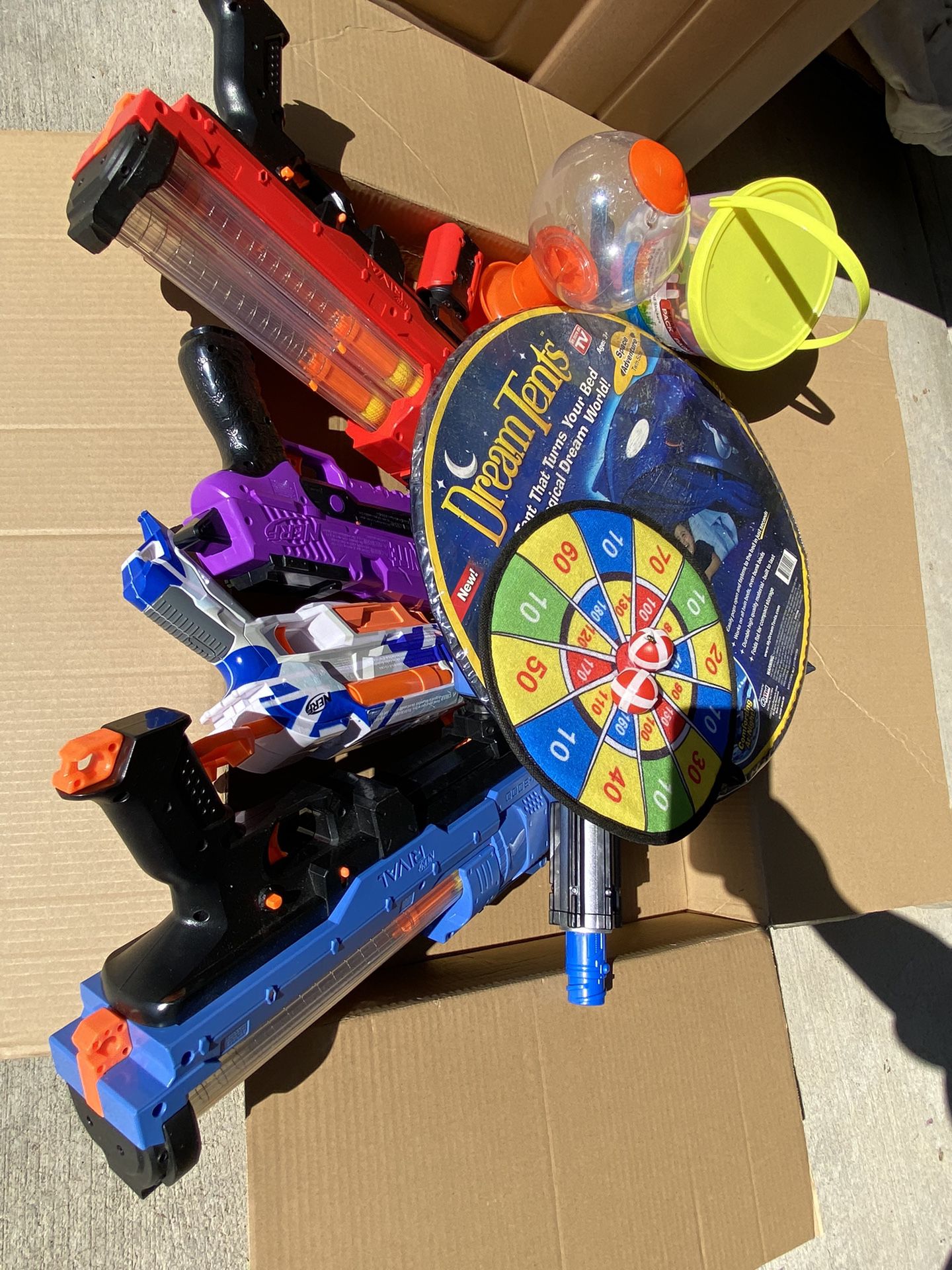 Children's Toys, Drone, Nerf Guns , Board Games, Puzzles Etc. 