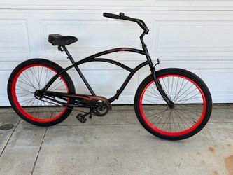 Awesome Fat Tire Phat Cycles Extra Long Beach Cruiser Bike