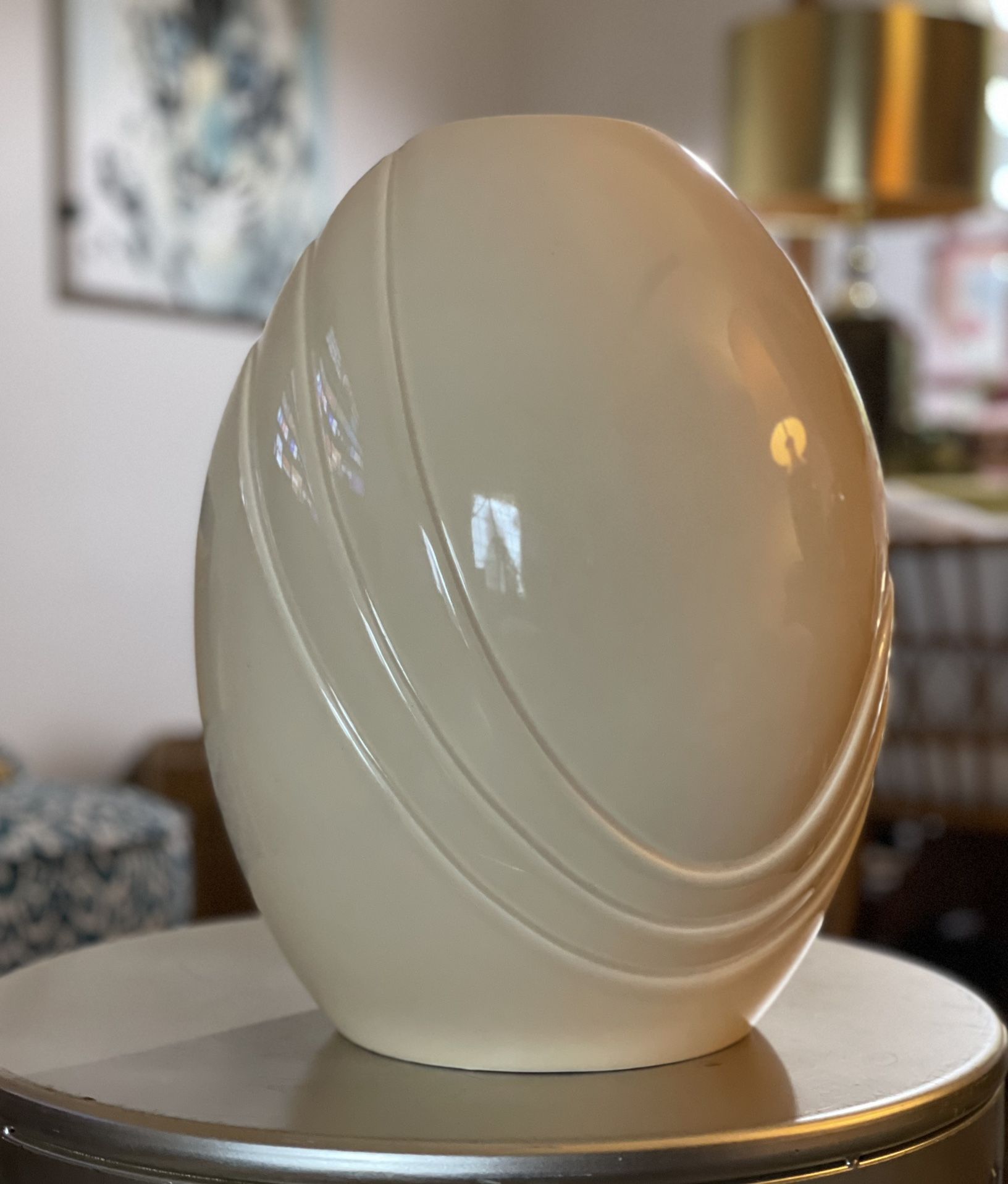 Large Vase. 80’s, 90’s, Retro Ceramic Art Deco Post Modern