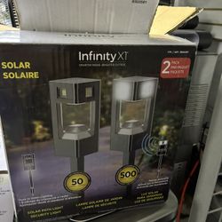 INFINITY XT Solar Path Lights Motion Activated 2 Pack
