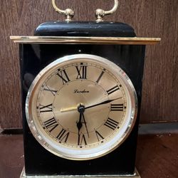 Vintage Linden Desk Clock