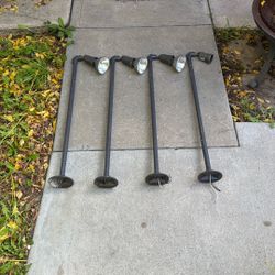 **Steel Path Lights** Single-Arm Wire-In  $20 Each Or $60 For All 4