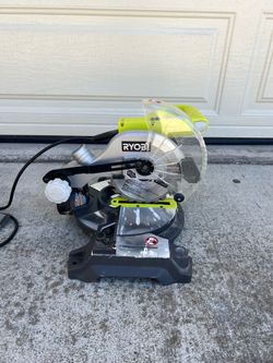 Ryobi 7-1/4” Single Hinge Miter Saw w/ Laser