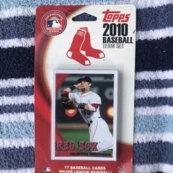 Topps 2010 Boston Red Sox Team Set