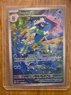 Pokémon TCG Frogadier 089/086 IR - Centered - Illustration Rare Chaos Rising NM