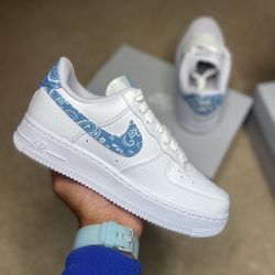 Brand New Custom Blue Louis Vuitton Nike Air Force 1s Size 9 for Sale in  Sacramento, CA - OfferUp