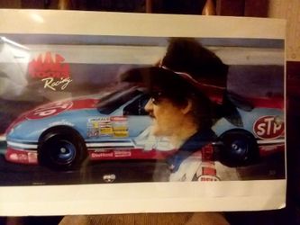 Richard Petty Mac Tools Racing Poster
